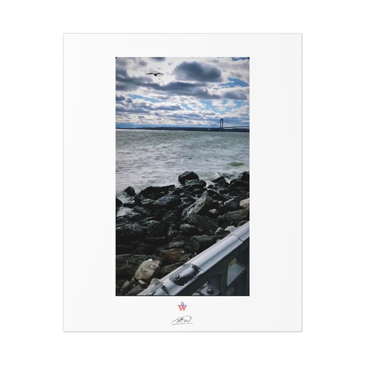 photo print x 'over the rocks'