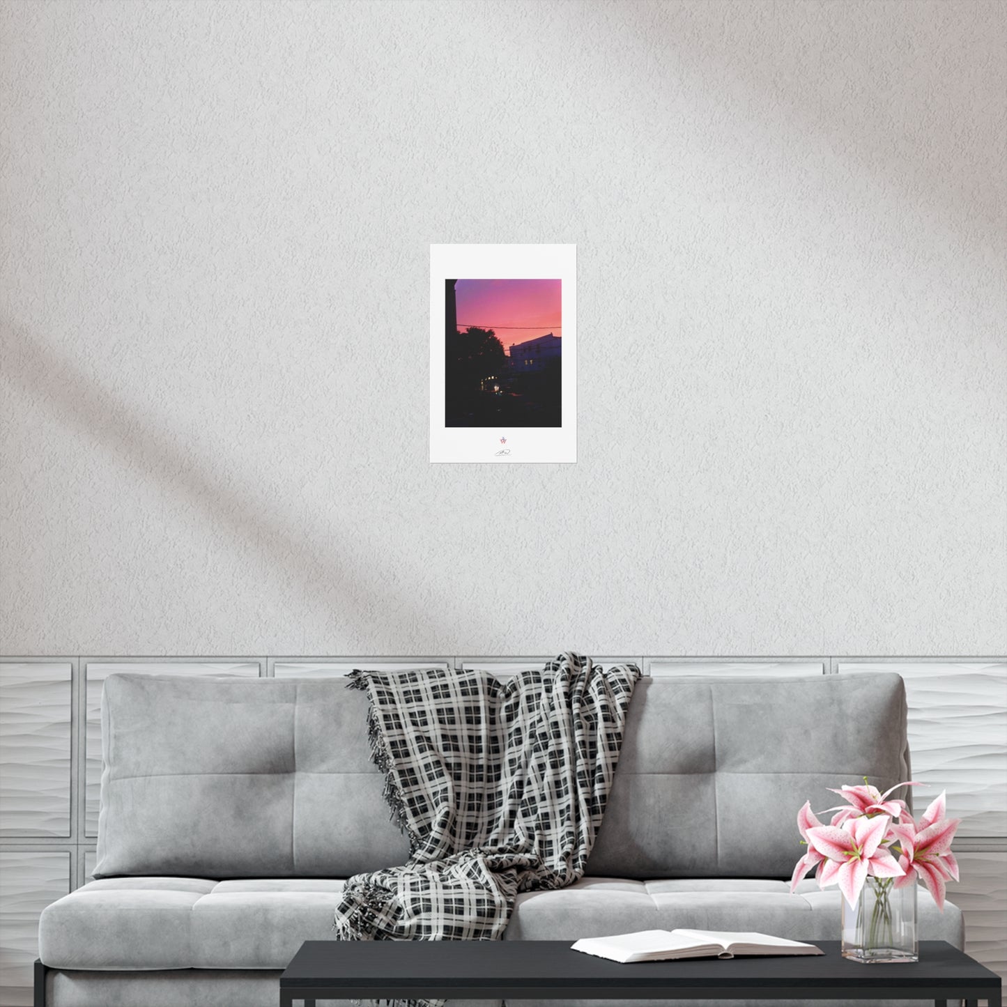 photo print x 'eyes despise cotton candy skies'