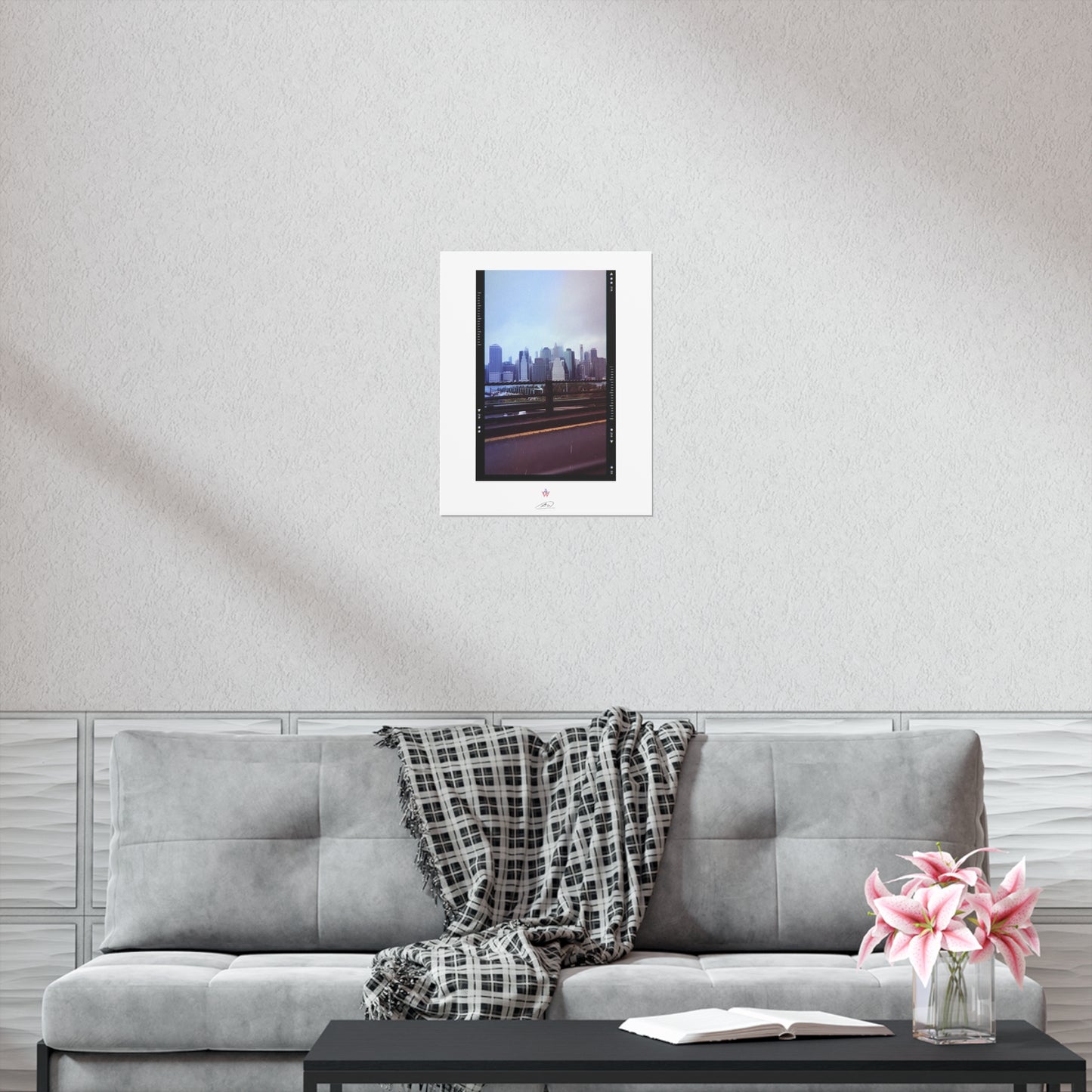 photo print x 'drive by, say bye, city skyline'