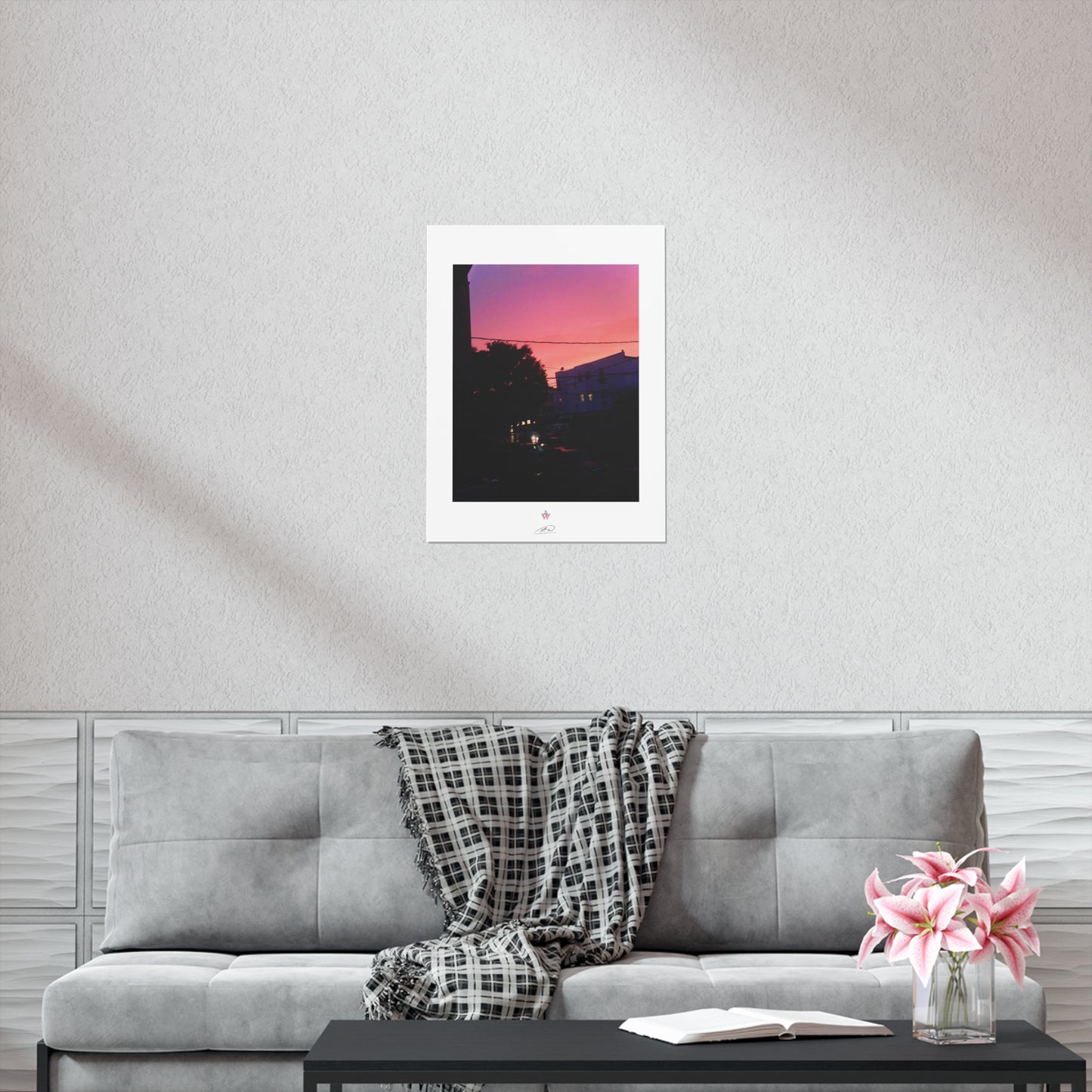 photo print x 'eyes despise cotton candy skies'