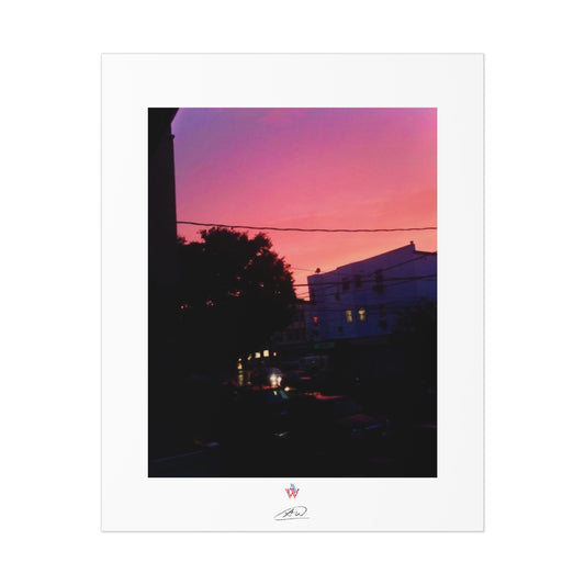 photo print x 'eyes despise cotton candy skies'